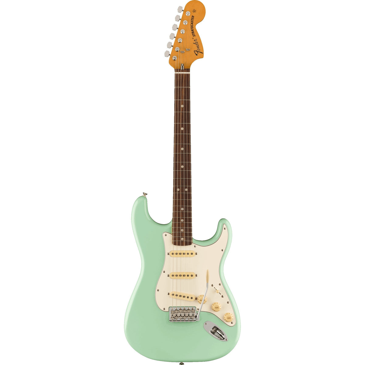 Fender Vintera II '70s Stratocaster Electric Guitar, Rosewood FIngerboard - Surf Green - New