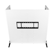 Gator Frameworks GFW-DJFACADE-TVM DJ Facade with TV Mount