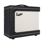 Supro Delegate Custom 1x12-Inch 25-Watt Tube Combo Guitar Amplifier - Black Gold Scandia