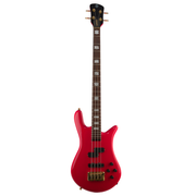Spector Euro 4 Classic Bass Guitar - Solid Red - #21NB16614