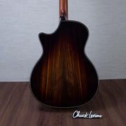 Taylor Limited Edition Builder's Edition 814ce Adirondack Spruce/Macassar Ebony Acoustic Electric Guitar - Shaded Edgeburst - #1201226078
