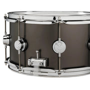 DW 7 x 13-Inch Collector's Series Metal Brass Snare Drum - Satin Black