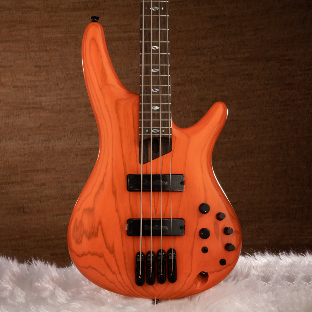 Ibanez SR Prestige SR4600 Bass Guitar - Orange Solar Flare Low Gloss
