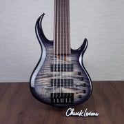 Sire M7-6 Fretless 6-String Bass Guitar - Transparent Black