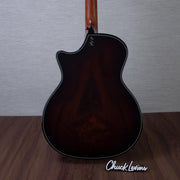 Taylor Custom Shop Gold Label Grand Auditorium Figured Rosewood/ Lutz Spruce Acoustic Electric Guitar - CHUCKSCLUSIVE - #1204216099