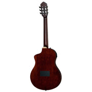 Ortega Tour Player Series Thinline Crossover Nylon String Acoustic Electric - Acacia Burst