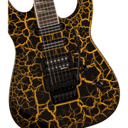 Jackson X Series Soloist SL3XDX HSS Electric Guitar - Yellow Crackle