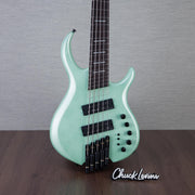 Sire Marcus Miller M6 5-String Headless Electric Bass Guitar - Surf Green Metallic Satin