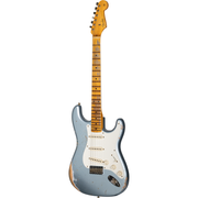 Fender Custom Shop 1956 Hardtail Stratocaster Heavy Relic - Faded Blue Ice Metallic