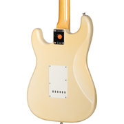 Fender Custom Shop 1966 Stratocaster DLX Closet Classic - Super Aged Olympic White