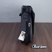 Marcus Bonna Double Sax Case for Alto and Straight Soprano with Detachable Neck - Brown Nylon