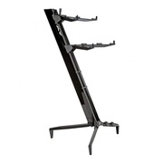 Stay Music Tower Series Double-Tier Keyboard Stand - Black