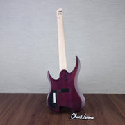 Legator G7FSS Ghost Super Shred Series Electric Guitar - Satin FM Purple