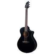 Breedlove Discovery S Concert Mahogany/Spruce Acoustic Electric Guitar - Satin Black