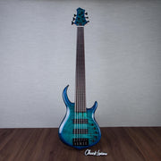 Sire M7-6 Fretless 6-String Bass Guitar - Transparent Blue