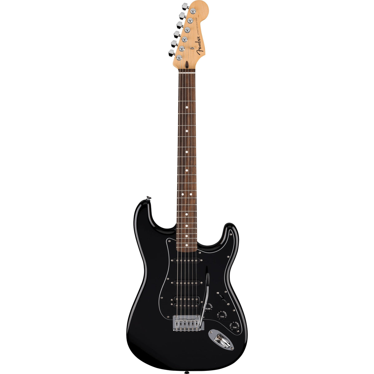 Fender Standard Stratocaster HSS Electric Guitar - Black