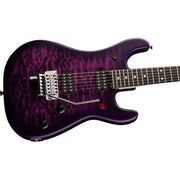 EVH 5150 Series Deluxe QM Electric Guitar, Ebony Fingerboard - Purple Daze