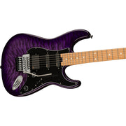 Charvel Marco Sfogli Signature Pro-Mod So-Cal Style 1 HSS FR CM QM Electric Guitar - Transparent Purple Burst
