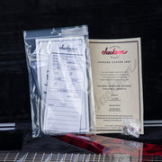 Jackson Custom Shop Warrior Electric Guitar - Snake Skin Red - #J11248