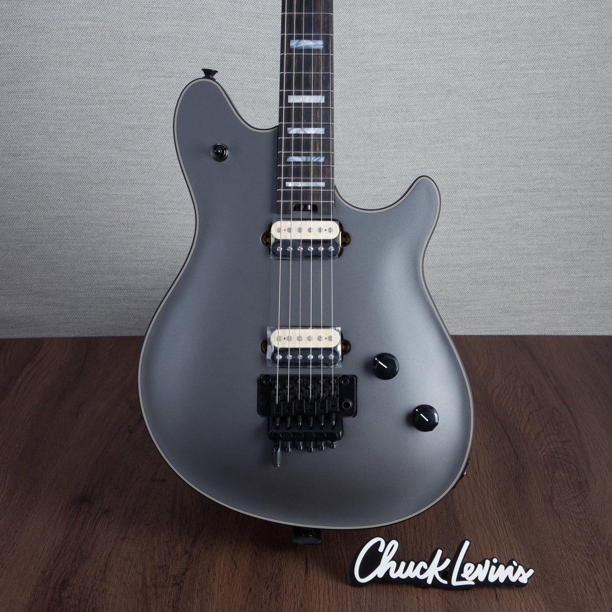 EVH Wolfgang USA, Ebony Fingerboard Electric Guitar - Stealth Grey - #WG12256A