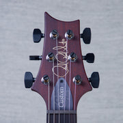 PRS S2 Custom 24-08 Poplar Burl Electric Guitar - Black Gold Burst - #S2089509