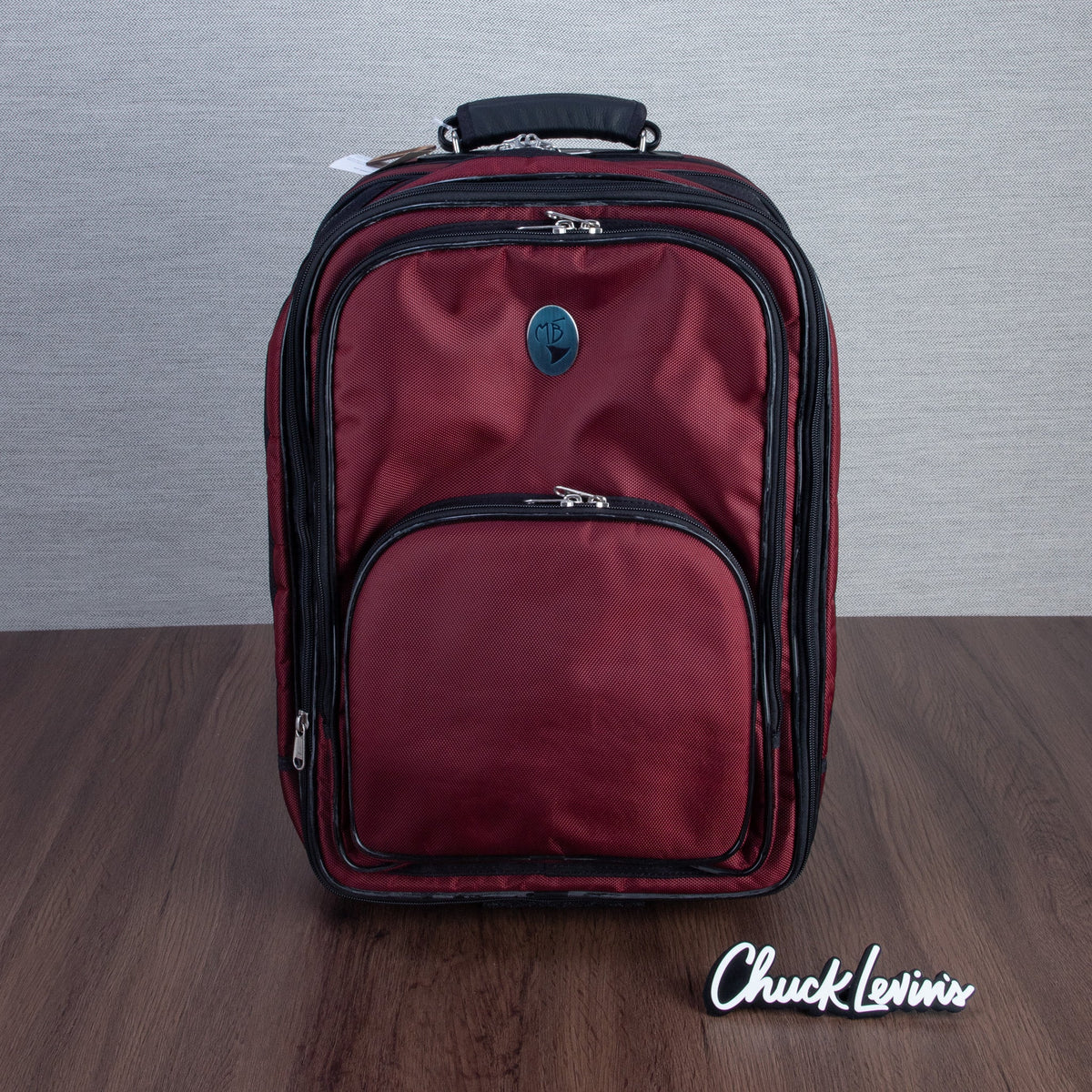 Marcus Bonna Triple Clarinet Case with Backpack Extension - Wine Red