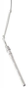 Audio-Technica U853AWU UniPoint Series UniLine Hanging Microphone (White)