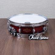 Tama 4 x 14-Inch Starclassic Bubinga Snare Drum - Volcanic Red Burst