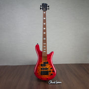 Spector Euro Bolt 4-String Bass Guitar - Inferno Red Gloss - #21NB18621