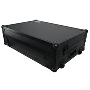 ProX XS-PRIME4WLTBL ATA Flight Case For Denon PRIME 4 G2/PRIME 4 MK2 DJ Controller with Laptop Shelf 1U Rack Space and Wheels - Black