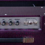 Magnatone Super Fifteen 1x12-Inch Tube Combo Guitar Amplifier - Purple