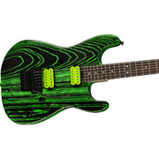 Charvel Pro-Mod San Dimas® Style 1 HH FR E Ash, Ebony Fingerboard - Green Glow