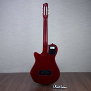 Godin MultiAc Grand Concert SA Nylon String Acoustic-Electric Guitar - Trans Black - CHUCKSCLUSIVE - #25311328