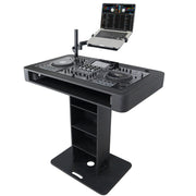 ProX XZF-DJCTBL Control Tower DJ Podium for Pioneer DDJ-REV7 XDJ-XZ FLX10 RANE Four - Black Finish