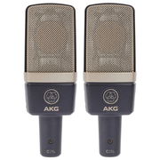 AKG C314 Matched Pair Large-Diaphragm Multipattern Condenser Microphone
