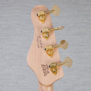 Brubaker USA Steve Jenkins JXB-4 Signature Electric Bass Guitar - Midnight Blue Gloss - #045-23