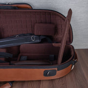 Marcus Bonna Light Case for Tenor Trombone with Small Bell - Brown Leather