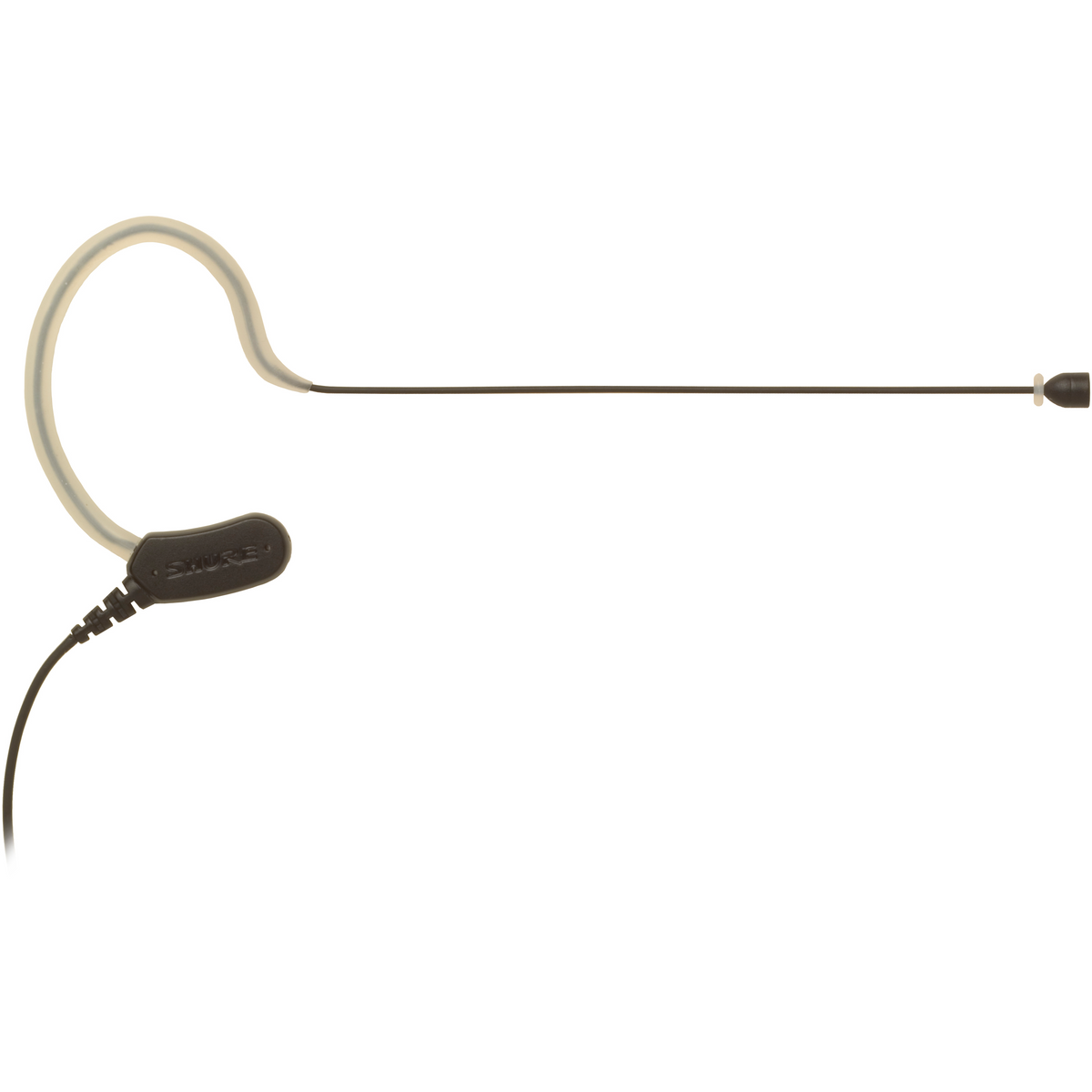 Shure MX153B/O-TQG Omnidirectional Earset Headworn Microphone - Black