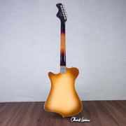 Castedosa The Halcon Baritone Electric Guitar - Aged Burnt Toast Marshmallow - #359