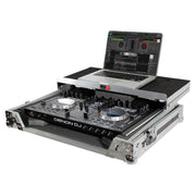 ProX XS-UXLT Universal Flight Style Road For Medium Sized DJ Controllers with Sliding Laptop Shelf