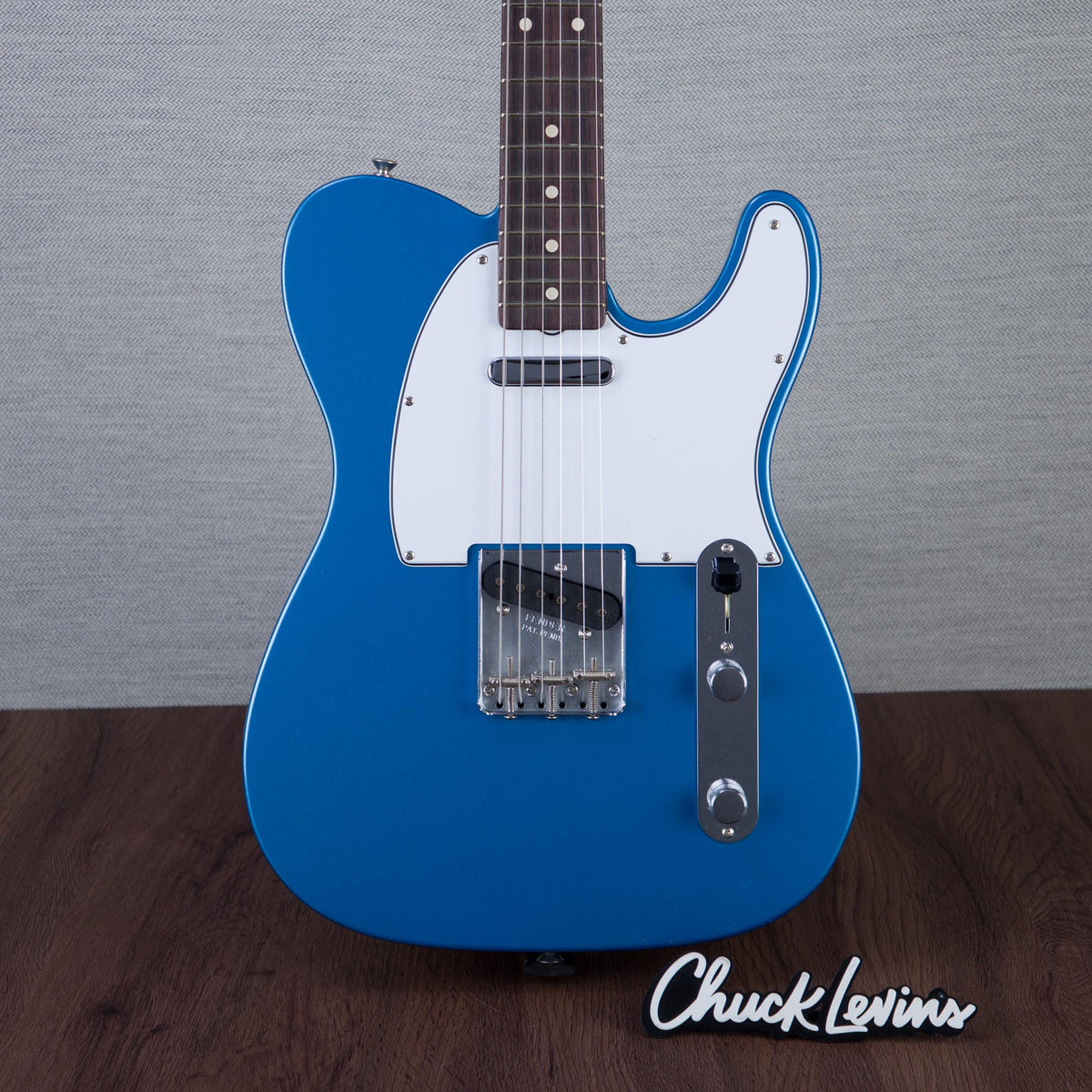 Fender Custom Shop 1961 Telecaster Electric Guitar Deluxe Closet Classic - Super Aged Lake Placid Blue - #CZ587879