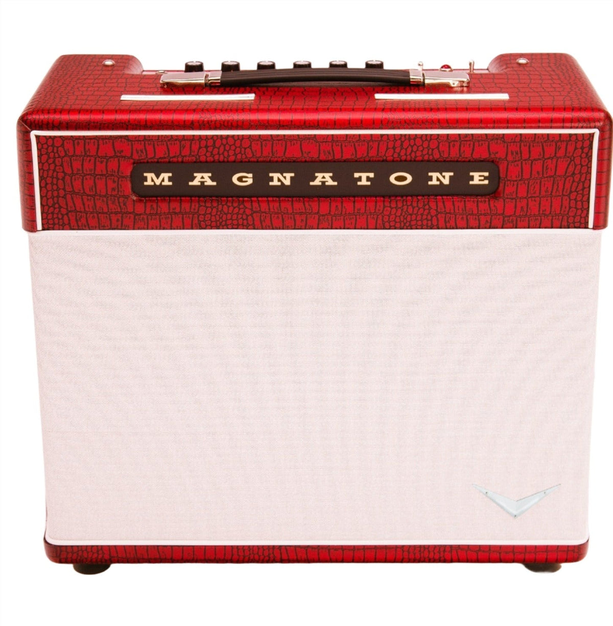 Magnatone Super Fifteen 1x12-Inch Tube Combo Guitar Amplifier - Red