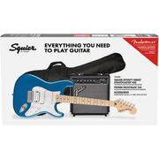 Squier Affinity Series Stratocaster HSS Pack - Lake Placid Blue, Maple Fingerboard