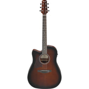 Ibanez AAD51CE AAD Left Handed Acoustic Electric Guitar - Dark Violin Sunburst