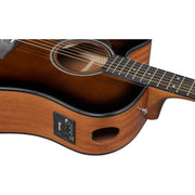 Ibanez AAD51CE AAD Left Handed Acoustic Electric Guitar - Dark Violin Sunburst