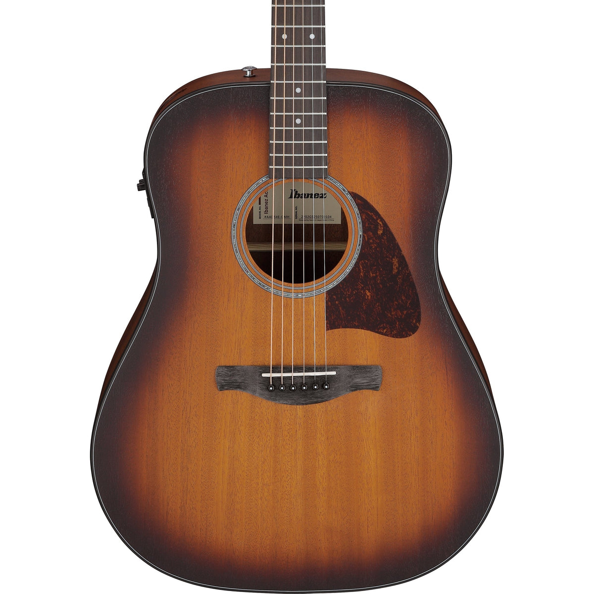 Ibanez AAD54E AAD Acoustic Electric Guitar - Open Pore Mahogany Sunburst
