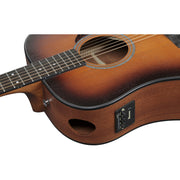 Ibanez AAD54E AAD Acoustic Electric Guitar - Open Pore Mahogany Sunburst