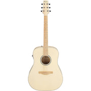 Ibanez AAD77M1E AAD Acoustic Electric Guitar - Open Pore Antique White