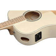 Ibanez AAD77M1E AAD Acoustic Electric Guitar - Open Pore Antique White