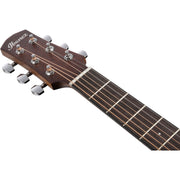 Ibanez AAM70CETBN Advanced Acoustic Guitar, Transparent Charcoal Burst Low Gloss Top